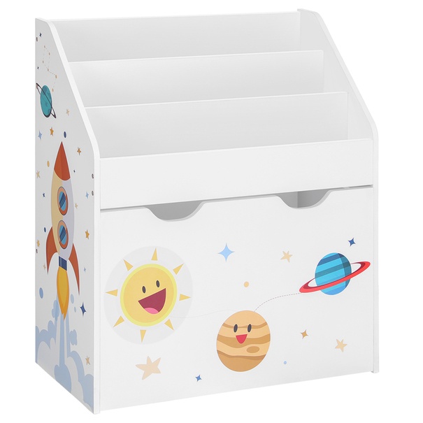 Detský regál BENI III biela 1