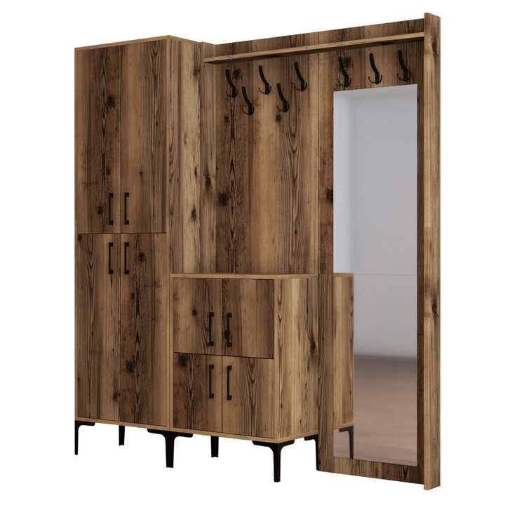 Predsieňová zostava BERLIN 3 orech 1