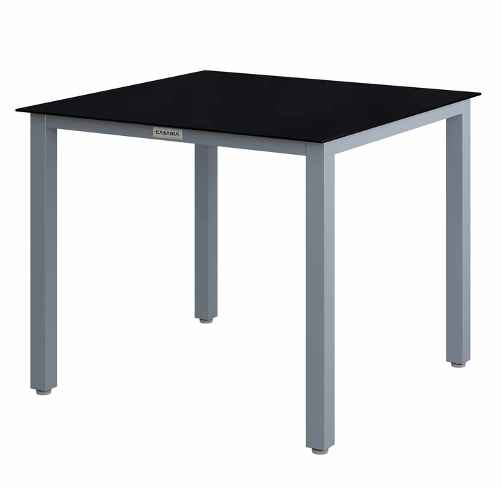 Záhradný stôl BERN 1 strieborná/čierna 1