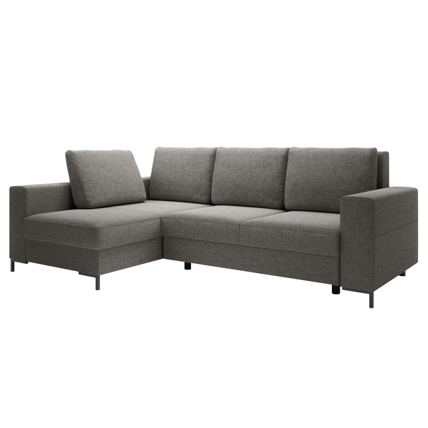 Sedacia súprava BERRY ľavá, tmavosivá 1