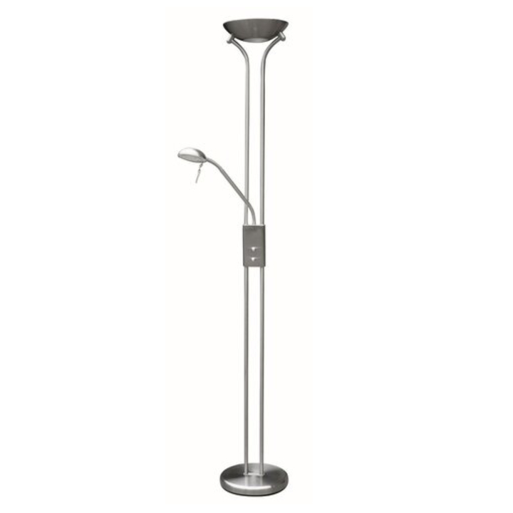 Stojacia lampa BETA strieborná 1