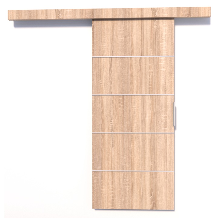 Posuvné dvere BIELLA 106 dub sonoma, 106x205 cm 1