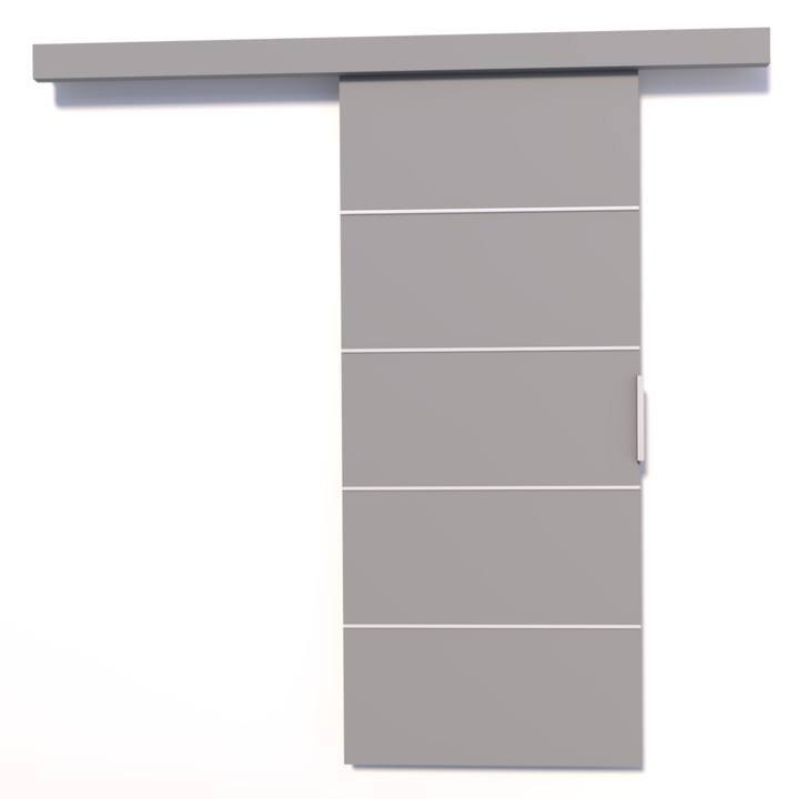 Posuvné dvere BIELLA 106 sivá, 106x205 cm 1