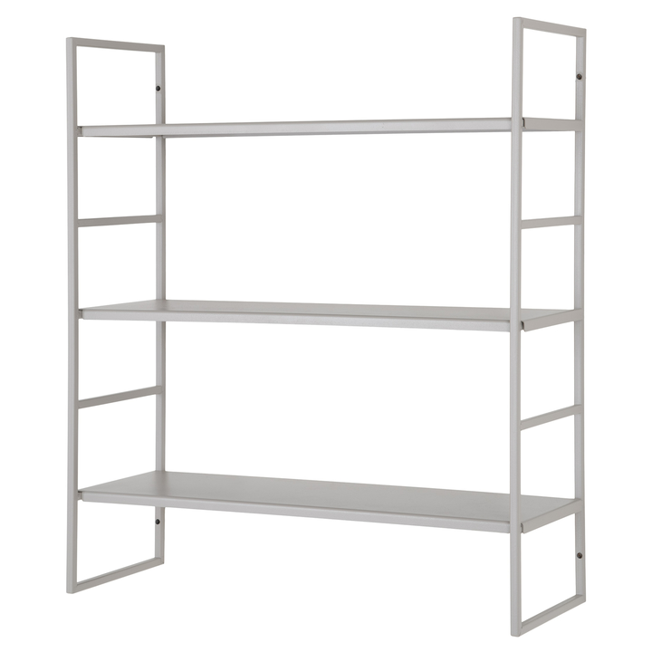 Nástenný regál BIJO sivá 1