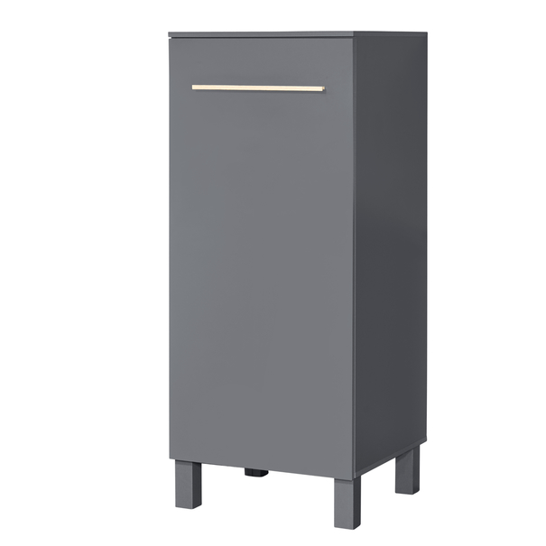 Spodná skrinka na chladničku BILBERRY antracitová 1