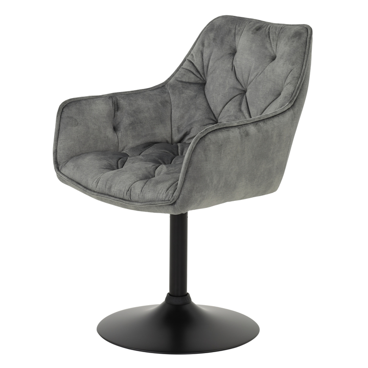 Jedálenská stolička BIRTE S vintage sivá 1