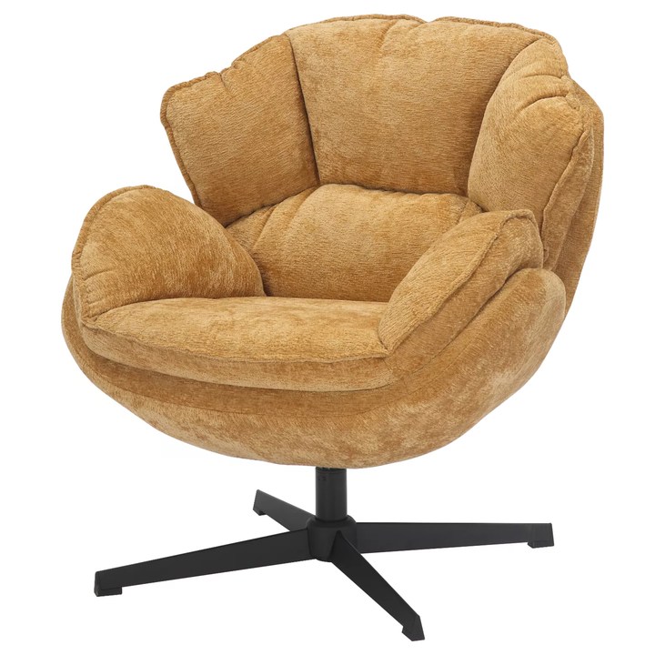 Kreslo BITTY horčicová 1