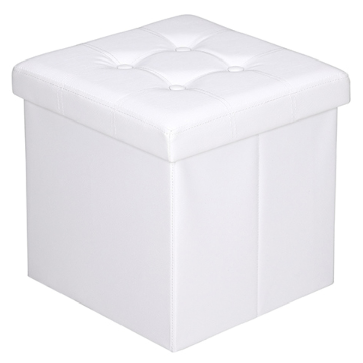 Taburet BLOCK 9 biela 1