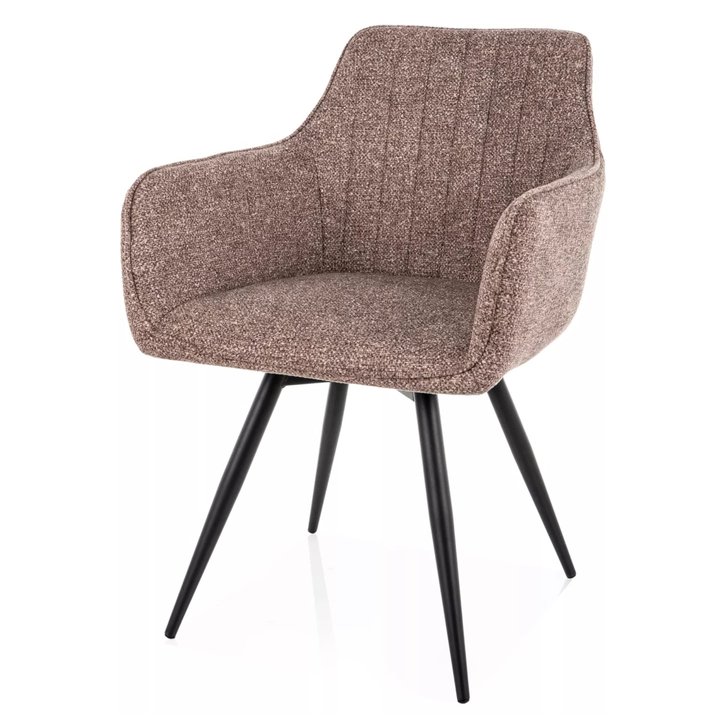 Jedálenská stolička BOLLU 2 tmavobéžová 1