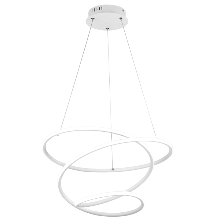 Závesné LED svietidlo BOLOGNA biela 1
