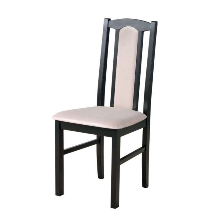 Jedálenská stolička BOLS 7 čierna/béžová 1