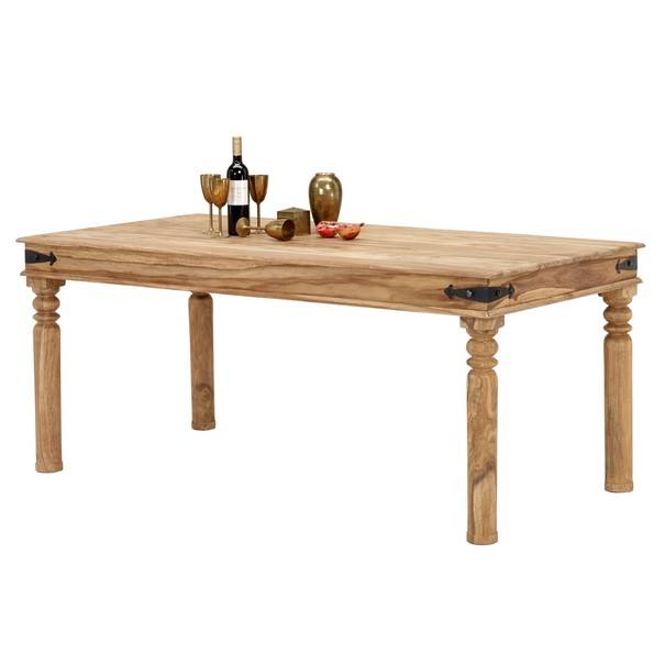 Jedálenský stôl BOMBAY prírodný palisander/čierna 1