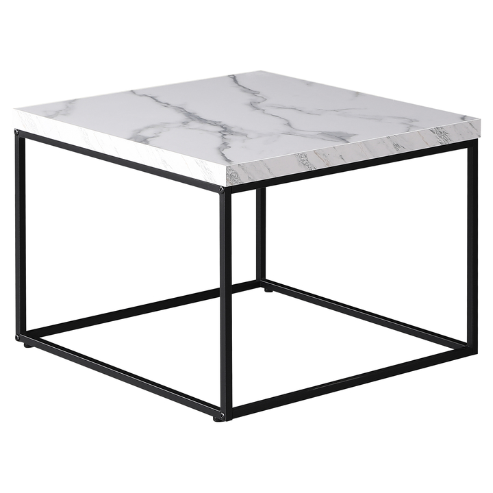 Konferenčný stolík BONA II biely mramor 1