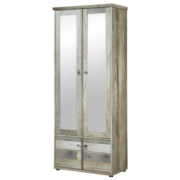 Predsieňová skriňa BONANZA driftwood, šírka 78 cm 1