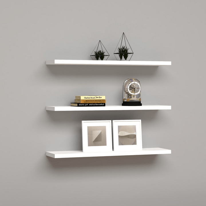 Nástenné police  BOSS biela, 3 ks 1