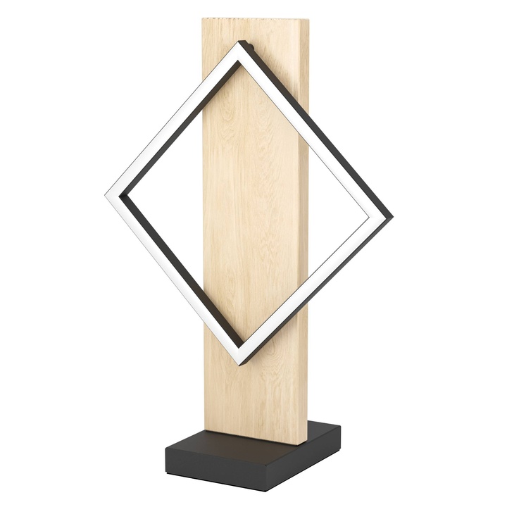 Stolná LED lampa BOYAL 2 svetlé drevo 1
