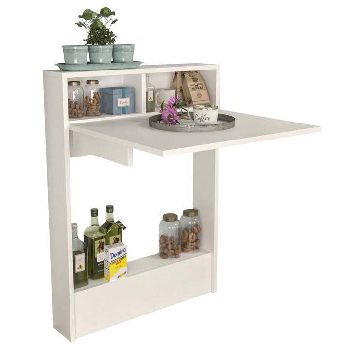 Stôl BRACKET biela 1
