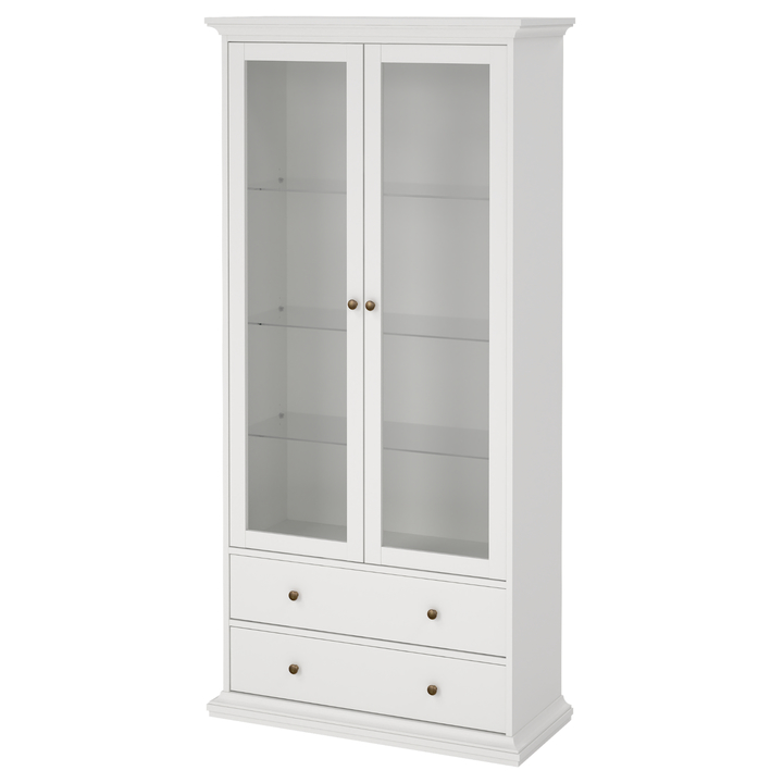 Vitrína BRAIDY biela 1