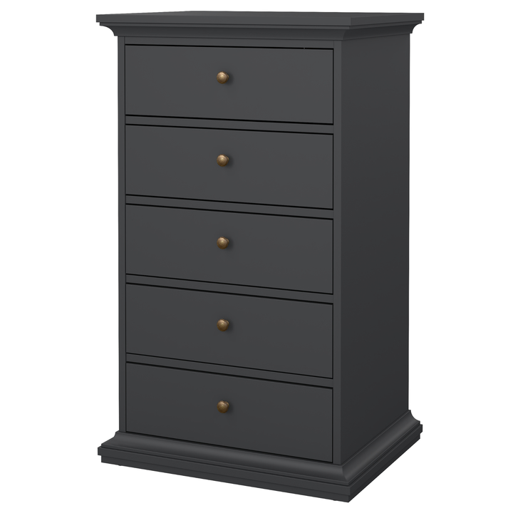 Komoda BRAIDY sivá 1