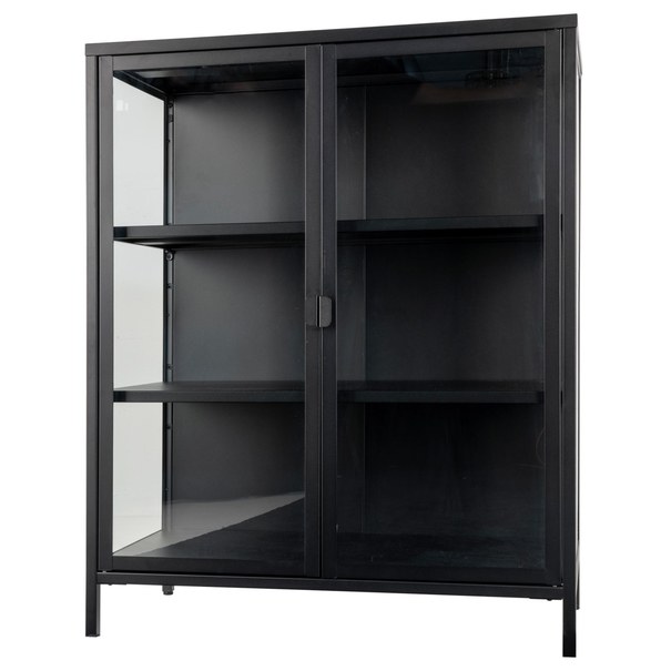 Vitrína BRASBONI III čierna 1