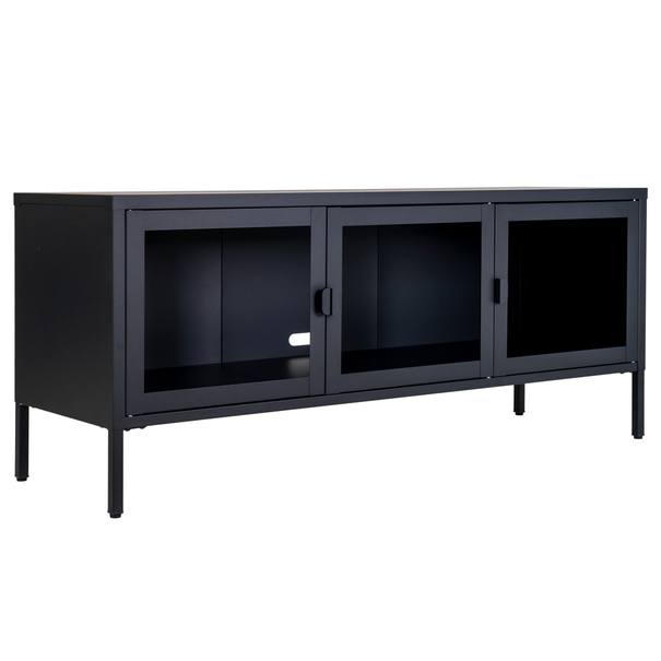 TV komoda BRASBONI čierna 1