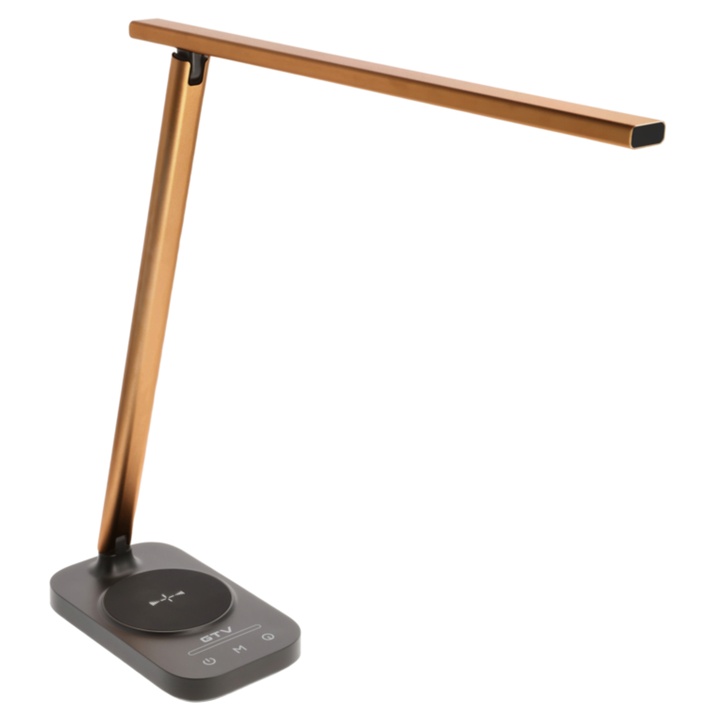 Stolná lampa BRESSI II zlatá/čierna 1