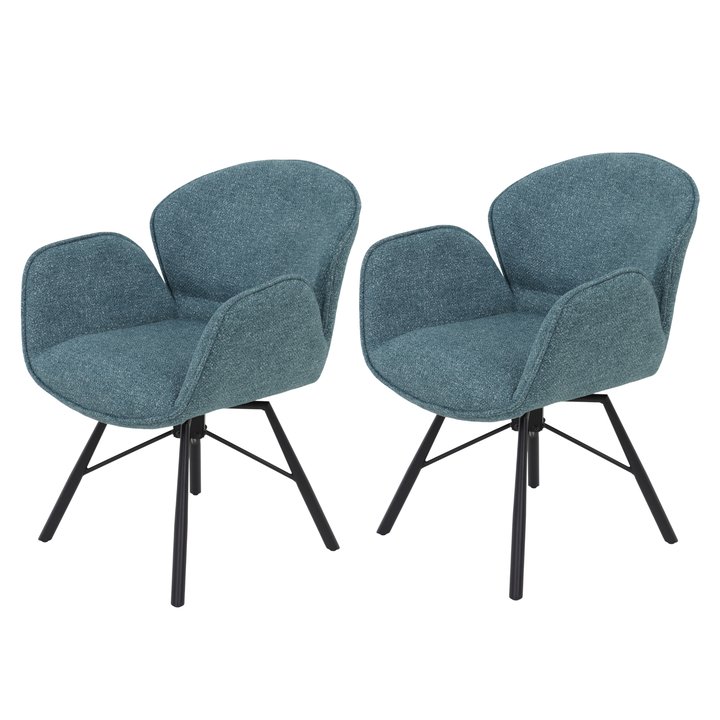 Jedálenská stolička BRISTOL S šalviová, sada 2 ks 1