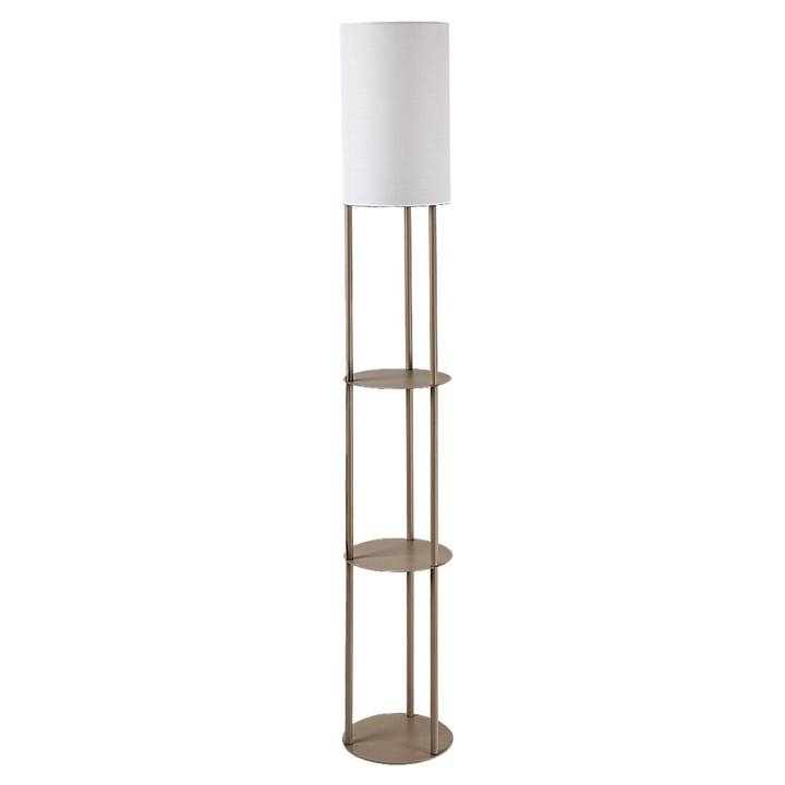 Stojacia lampa BRONN 2 hnedá/biela 1