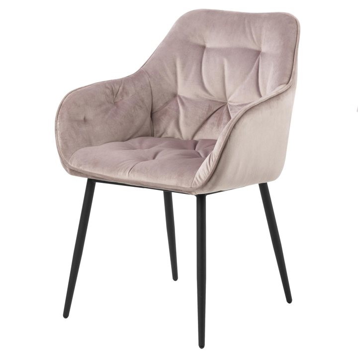 Jedálenská stolička BROOKE 2 pudrová 1