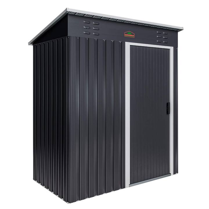 Záhradný domček BRUK antracitová, 185x165x90 cm 1