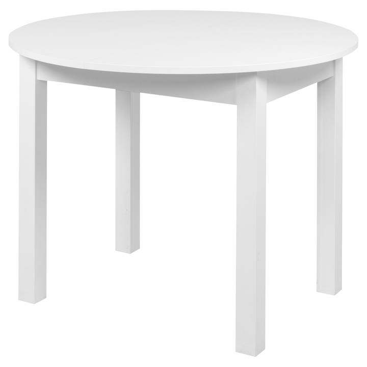 Jedálenský stôl BUD biela, šírka 100 cm 1