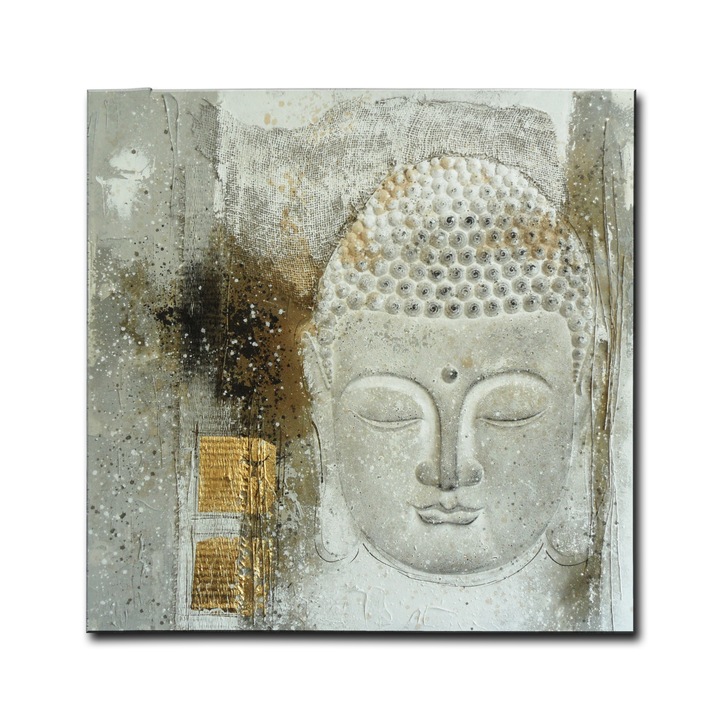 Obraz BUDDHA 100x100 cm, viacfarebná 1