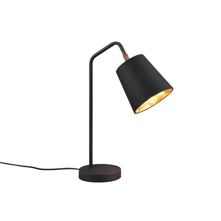 Stolná lampa BUDDY čierna/zlatá 1