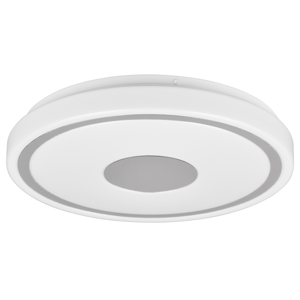 Stropné LED svietidlo BUNDA 1 biela/strieborná 1