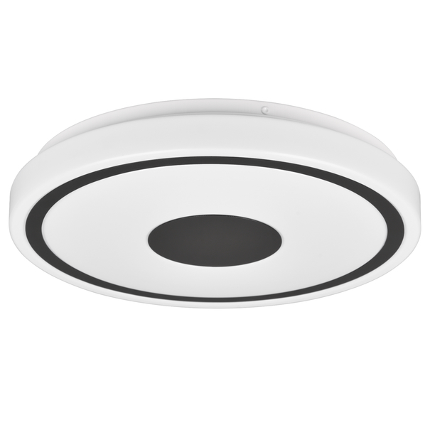 Stropné LED svietidlo BUNDA 2 biela/čierna 1