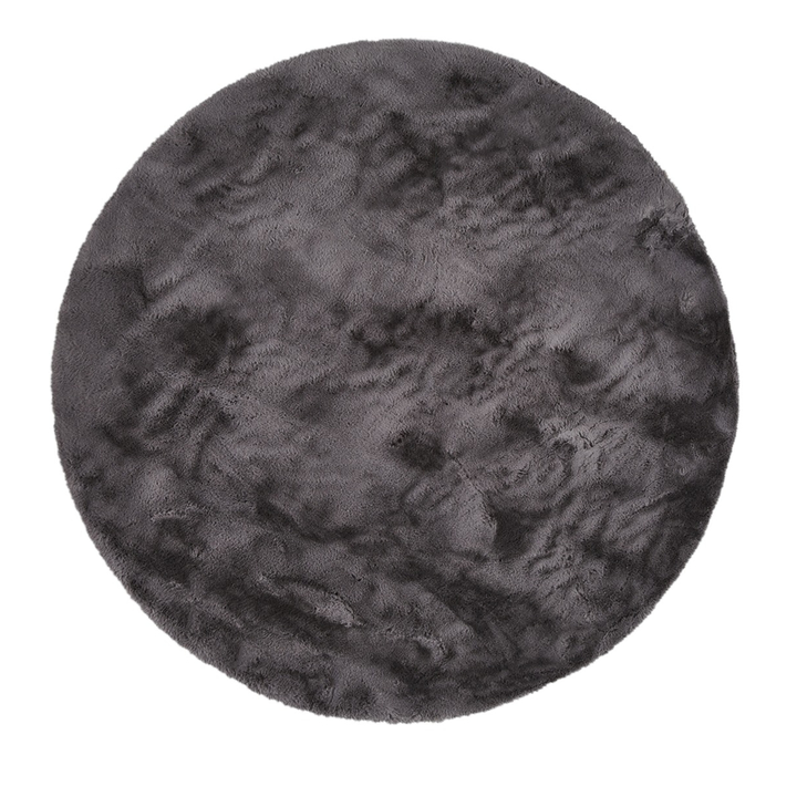 Koberec BUNNY tmavosivá, priemer 160 cm 1