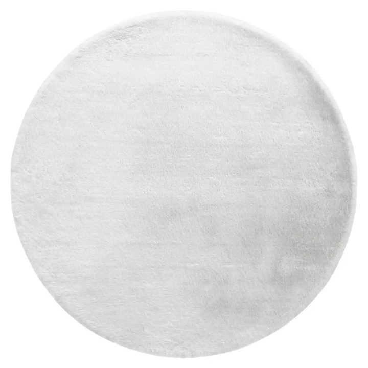 Koberec BUNNY strieborná, priemer 120 cm 1