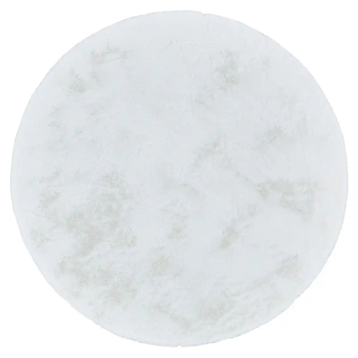 Koberec BUNNY biela, priemer 80 cm 1