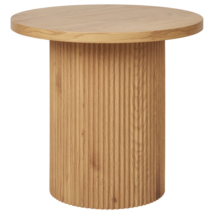 Prístavný stolík BUOVASTO prírodná 1