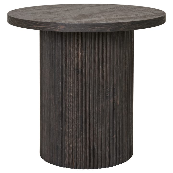 Prístavný stolík BUOVASTO tmavohnedá 1