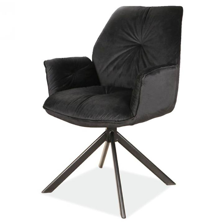 Jedálenská stolička BUUGAI 2 čierna 1