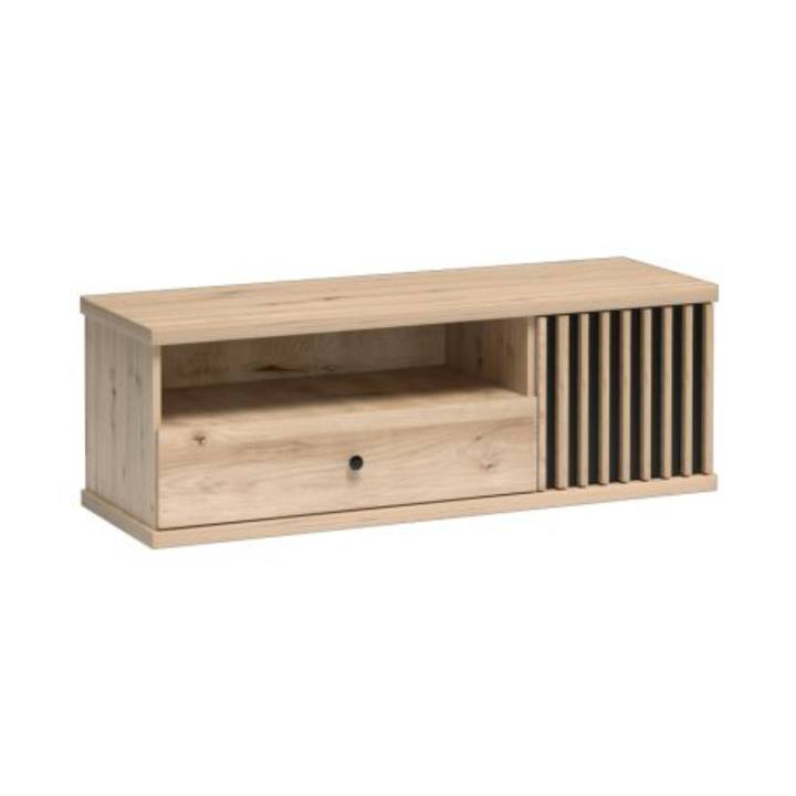 TV komoda C7 COLAI dub artisan/čierna 1