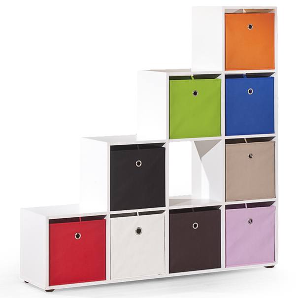 Regál CABUTU biela 1