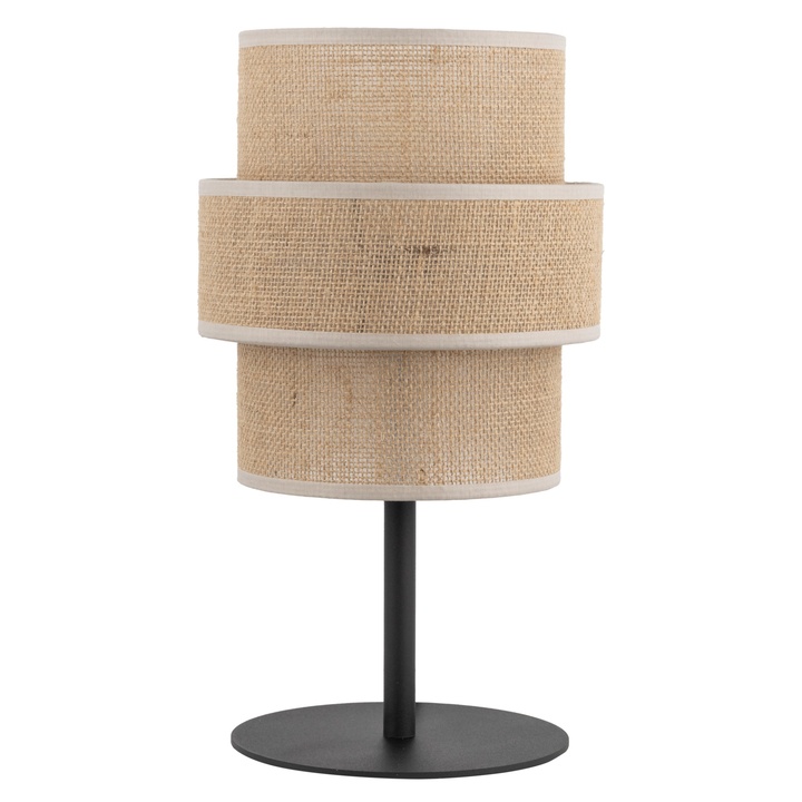 Stolná lampa CALISTO prírodná/čierna 1