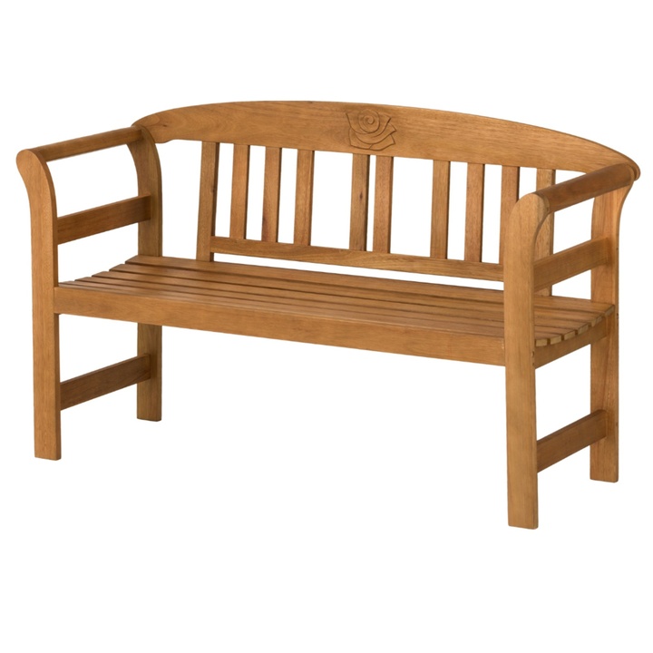 Záhradná lavica CAMBRIDGE prírodná 1