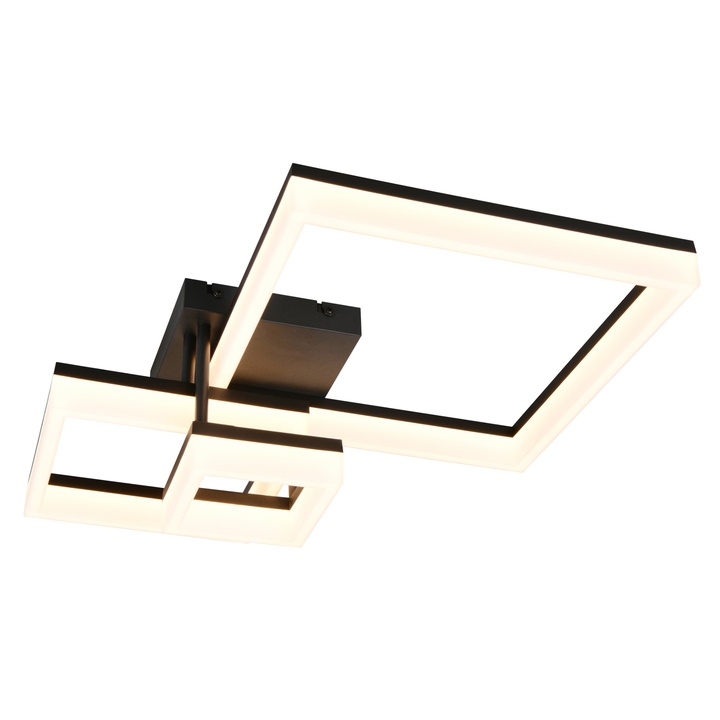 Stropné LED svietidlo CAMINO 2 čierna/biela 1
