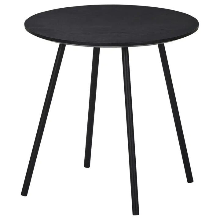 Prístavný stolík CANNETO čierna, ⌀ 40 cm 1
