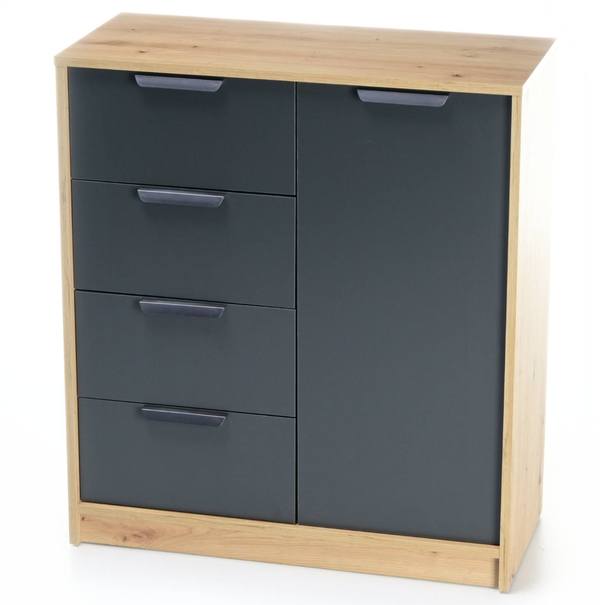 Komoda CANYON CN5 dub artisan/antracit 1