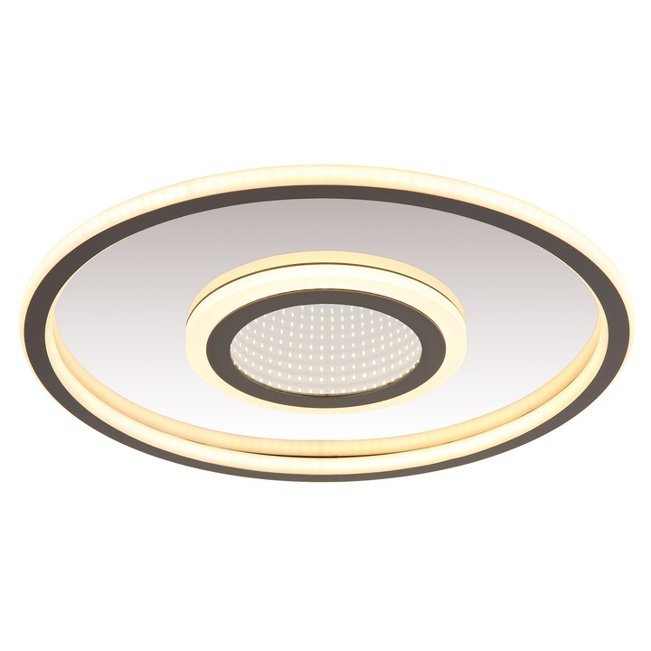 Stropné svietidlo CARA tmavo sivá/biela 1