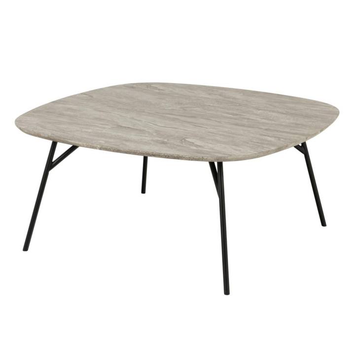 Konferenčný stolík CARACAS sivá/čierna 1